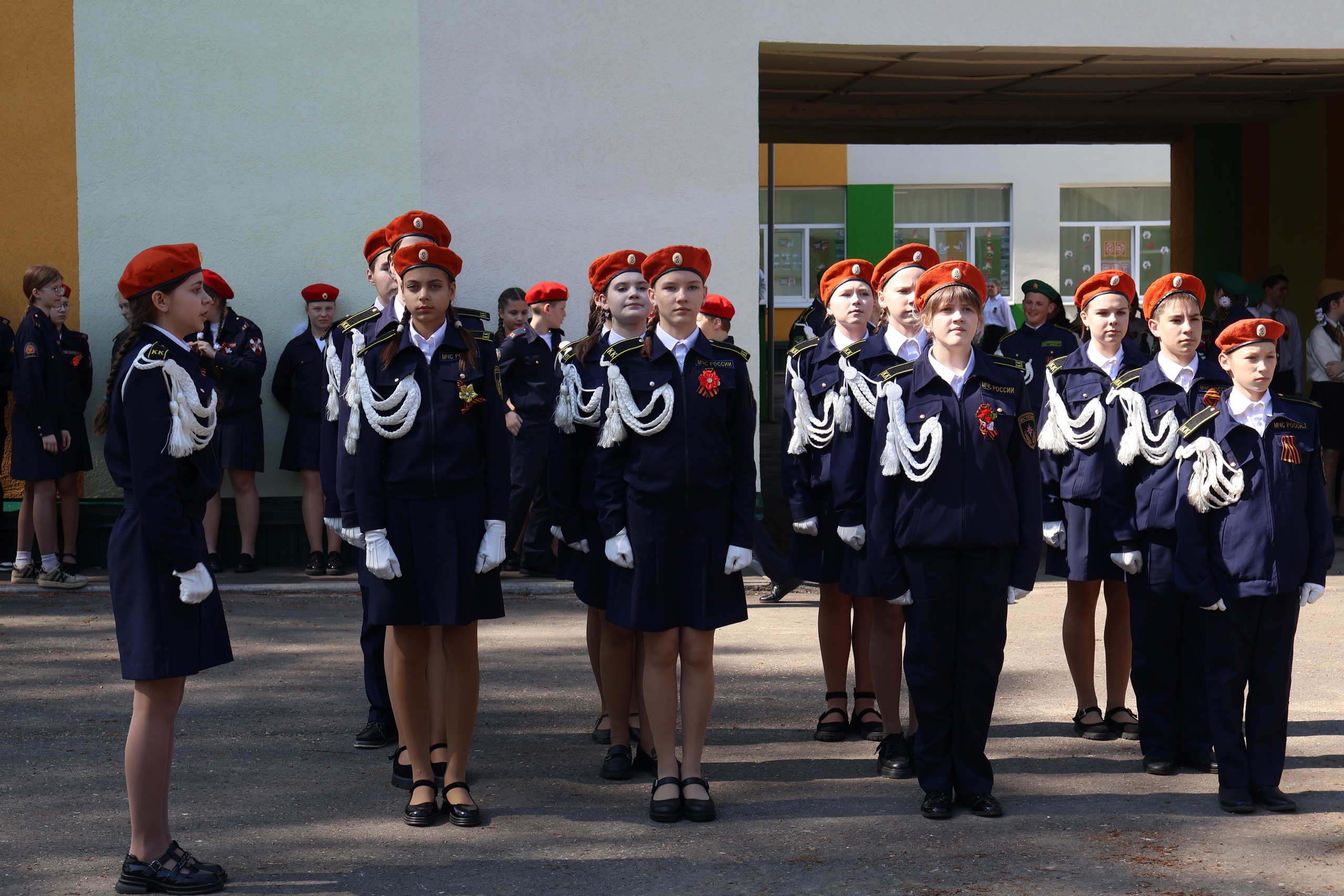 Смотр строя и песни, посвящённый 80-летию Победы в Великой Отечественной войне 1941-1945г.г..
